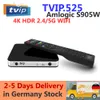 TVIP525 Stalker TV BOX 4K UHD S905W Quad Core 2.4/5G WiFi 1GB 8GB TVIP 525 VS TVIP605 Linux OS STB TVIP Media Player Stock en Allemagne