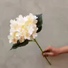 Fleurs artificielles bleu rose blanc rouge hortensia fleurs en soie avec tige pour mariage maison fête boutique bébé douche décor SN4769