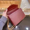 borsa a tracolla moda donna di tendenza borsa a busta classica portafoglio da donna con scatola di imballaggio polvere