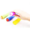 6 Teile/satz Eis Werkzeuge Silikon Popsicle Formen Ice Pop Maker Hausgemachte Lolly Form mit Abnehmbaren Deckel Wiederverwendbar Zufällige Farbe für Kinder C1216