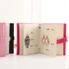 Jewelry Pouches HOONAA Earrings And Storage Book Creative Box All Leather Wholesale Customization