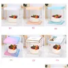 Cake Tools Transparent Box For 10 Inch Bakery Clear Plastic Display With Base And Lid Birthday Christmas Day Year Tx0062 Drop Delive Dhjxe