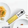 Cooking Utensils Kitchen Stainless Steel Olive Oil Sprayer Bottle Pump Pot Leakproof Grill Bbq Salad Baking Sprayers Oils Dispenser Dhlgr