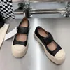 New casual shoes Platform Mary Jane heels women loafers pumps shoes designer fashion luxury leather flat heel with buckle black brown blue tfactory footwear 35-40 box