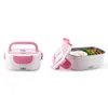 Dinnerware Sets 40W DC 12/24V Car Electric Heating Stainless Steel Lunch Box Container