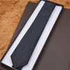 Cravate pour hommes de haute qualité en soie cravates jacquard tissées pour hommes d'affaires formelles de marque de fête de mariage avec boîte E-98