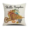 Pillow Autumn Thanksgiving Decor Covers 45x45cm Cover For Home Fall Pumpkin Farmhouse Throw Pillowcase Fundas De Cojines