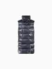 Dames Downs lang vest Veelkleurige jassen Uitloper Winter