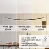 Chandeliers Modern Nordic U Shape Chandelier Light Creative Restaurant Pendant Lights For Study Living Room Bedroom Kitchen Lamp Decoration