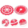 Christmas Decorations Tree Decor Skirt Floor Adornment Party Mat Accessoryblanket Ornament Apron Rug Protector