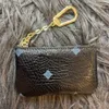 Korthållare Fashion Coin Purses Luxurys Designers France Style Coins Pouch Wallet Män Kvinnor Lady Leather Zip Purse Key Plånböcker Mini Kreditkort