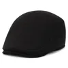 Berets Top Level Plush Sboy Caps For Men Earflaps Baker Boy Hat Autumn Winter Warm Flat Cap Vintage Man Casual Cabbie Hats