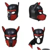 Masques De Fête Rembourré Latex Caoutchouc Jeu De Rôle Masque De Chien Chiot Cosplay Fl Headaddears 10 Couleurs Livraison De Baisse Maison Jardin Fournitures De Fête Dhvkc