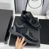 Shoes Running Designer Channel Sneakers Women Luxury Lace-up Sports Casual Trainers Classic Woman Ccity Dfgvbv