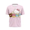 Mannen T Shirts 3D Afdrukken Jongens En Meisjes Grappige Leuke T-shirt Zomer Casual Ronde Hals Korte mouwen Baby kleding Cartoon