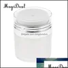 Bouteilles d'emballage vide acrylique crème pour le visage conteneur pots de maquillage pot cosmétique pompe de soins de la peau pressée pour le stockage de voyage prix d'usine Otylk