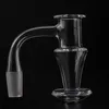 Fumer entièrement soudé Terp Slurper Quartz Turbine Blender Banger 20mmOD Heady Ongles soudés sans soudure pour les bangs d'eau en verre Dab Rigs