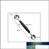 과일 야채 도구 더블 스쿠퍼 스쿠퍼 스테인리스 스틸 드롭 배달 홈 정원 부엌 식당 바 오츠