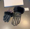 five fingers gloves For Women Fashion Cony Hair Womens Luxury Mittens Touch Screen