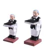 Sieraden Zakken Old Butler Man Watch Stand Stand Bracelet Ring Creative Glasses Holder opslagtafel Display Rack