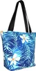 Förvaringsväskor Palm Womens Tote Bag Sports Gym Yoga Shopping Travel Satchel Grocery