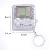 Portable Mini Handheld Retro Video Game Console Keyring Inbyggd 26klassiska spel Batteri ingår enkelt att bära