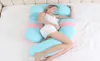 妊婦の新しい妊娠枕のサポートボディコットン枕カバーu形状マタニティピローサイドスリーパー2011174638073