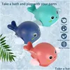 Jouets De Bain De Bébé 3 Pcs Wind Up Pour Les Tout-petits Natation Dauphin Jouet Inoffensif Animaux De La Mer Baignoire Flottant Garçons Et Filles Drop Delivery Gif Dhsbm