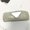 Pinces à cheveux de créateur de mode lettres barrettes de luxe diamant brillant acrylique épingles à poils classiques pour filles femmes cadeau de bijoux de fête