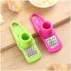 Fruit Vegetable Tools Mti Functional Ginger Garlic Grinding Grater Planer Slicer Cutter Cooking Tool Utensils Kitchen Accessories Dh0Po