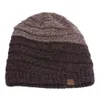 Chapeaux de fête Chapeau de couverture confortable Chenille Woollen Plus Veet Épaississement Chaud Mode Sports Slouchy Casquette Ajustable Unisexe Tricoté Goutte Dhmll