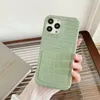 crocodile pattern phone cases iphone 14 13 11 Pro max 12 MINI X XS XR XSMAX letter Card bag protective cover