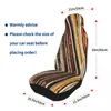 Car Seat Covers Vinyl Stripes Music Record Universal Cover Auto Interior Suitable For All Kinds Models Fabric Hunting