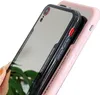 Le bo￮tier de t￩l￩phone de miroir de maquillage est applicable ￠ l'iPhone 11 Full Protect 7Plus Silicone Soft Shell 6 Femme Maquillage Miroir acrylique Miroir XR / XS