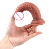 sex toy massager Funny Women's Manual Small Soft Eggless Dummy Masculine Vestibular Anal Stuffed Pseudopenis Adult Sex Products