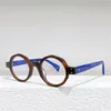 Optische Brillen Voor Mannen Vrouwen GIALY Retro Ronde Stijl Anti-Blauw Full Frame Bril Met Box2513