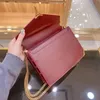 borsa a tracolla moda donna di tendenza borsa a busta classica portafoglio da donna con scatola di imballaggio polvere