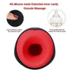 Full Body Massager Sex toys masager Silicone Blowjob 7 Speed Vibration Simulated Electric Male Masturbator Cup Deep Throat Mouth Design Tight Oral Toys For QO4A