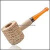 Smoking Pipes Adt Handmade Portable Corn Pipe Accessories Men Natural Corncob Arrival Practical Gadget 1 16Yd J2 Drop Delivery Home Dhxfm