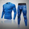 Heren thermisch ondergoed mannen fietsen ski ondergoed pakken sport snel drogen transpiratie fitness lagen strakke topspants sportkleding und und