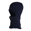 Berets 2022 Дизайнерская зимняя шляпа мужчина вязаная черная теплый капюшон, мужчина, мужчина, толстая викинговая лыж