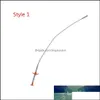 Other Hand Tools 1Pcs Bend Curve Grabber Spring Grip Tool For Home Garden U 60Cm 4 Claw Flexible Long Reach Pick Up 2 Styles Drop 4848076