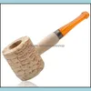 Smoking Pipes Adt Handmade Portable Corn Pipe Accessories Men Natural Corncob Arrival Practical Gadget 1 16Yd J2 Drop Delivery Home Dhxfm