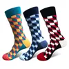 Chaussettes homme printemps tendance heureux hommes coton bateau homme drôle originalité série Harajuku cheville chaussette Animal Fruit EU 39-44 Meias