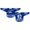 College Hockey Wears Nik1 Custom 1997 98-2006 07 OHL MENS Womens Kids White Blue Black Grey Stiched Mississauga Steelheads S Ontario Hockey League Jersey