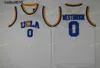 Bruins UCLA College Jerseys Basketball Russell Westbrook 0 Lonzo Ball 2 Zach Lavine 14 Kevin Love 42 Kareem Abdul Jabbar