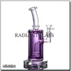 Waterpijpen Freezable Coil Glycerine Waterpijp Bongs Rechte Type Gebogen Hals met Douchekop Percolator Glazen Bong Dab Rig Oil Rigs met Accessoires