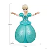 Куклы аккумуляторные игрушки Princess Toys for Girls Dance Dancing Dancing Coll Mlassing Singing и rowting Drop Gifts Accessories DHQG8