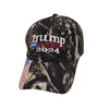 Président Donald Trump 2024 Chapeau Camouflage Casquettes de baseball Femmes Hommes Designers Snapback US Flag MAGA Anti Biden Summer Sun Visor DHL