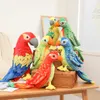 26/38cm Simulatie Parrot kleurrijke delicate levensechte vogel creatief dier ornament pluche huis daling